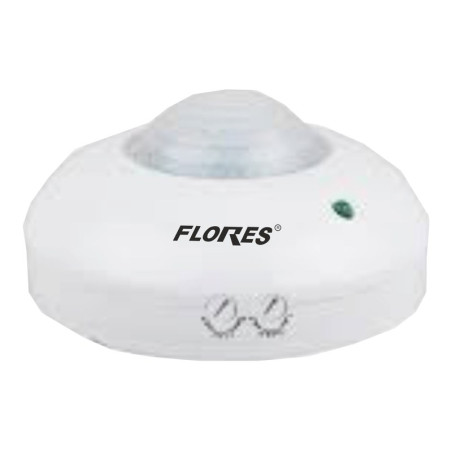 Ceiling-mounted motion sensor, 360° detection