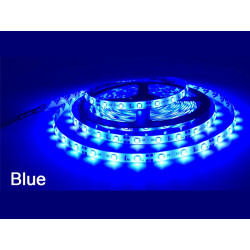SMD-LED-Lichtschlauch, 3 mm, blau, 5 m, 60 LEDs/m, wasserdicht