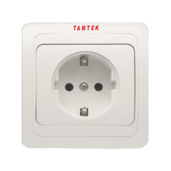 Doppelte Schuko-Steckdose S.T. Tamtek