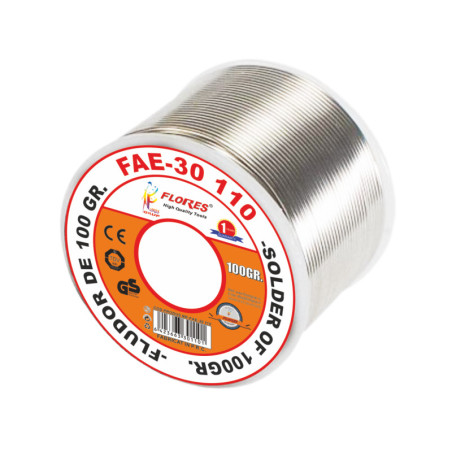 Solder wire 100g 1.6mm grade II