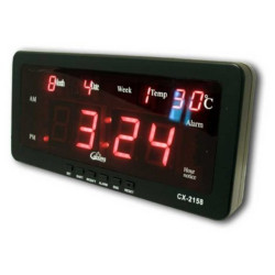 Elektroniczny zegar ścienny 2158