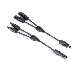 Solar-Abzweigstecker Y 2-zu-1, Stecker/Buchse
