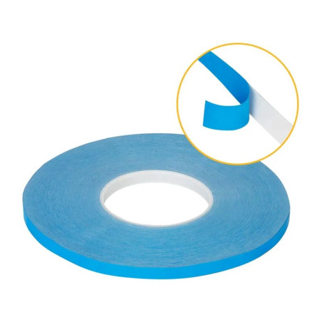 Taśma dwustronnie klejąca, przewodząca ciepło, do listew LED, 50 m × 10,5 mm