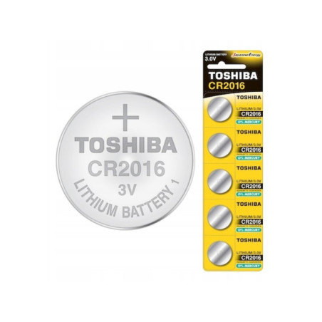 Baterii 3V CR2016 Toshiba set 5buc