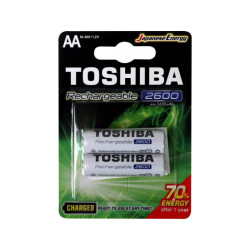 Toshiba R6-Akku, 2600 mAh, 2er-Set