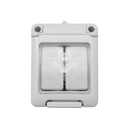 Insulated surface-mounted switch for outdoor use