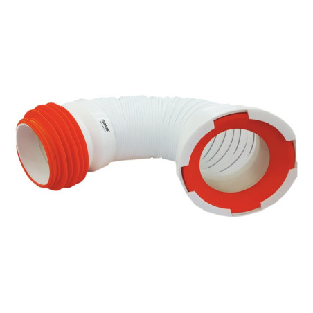Flexibler WC-Anschlussschlauch mit Einsteckanschluss, 50 cm