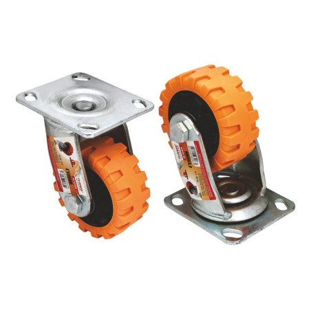 6 x 150 mm Professional Swivel Cart Wheel