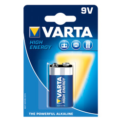 Bateria 9V Varta High Energy Longlife Power