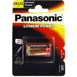 Bateria CR123 Panasonic Lithium Power