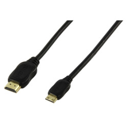 HDMI-mini HDMI cable 5m with ethernet