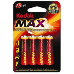 Satz mit 4 R6 Kodak-Alkalibatterien