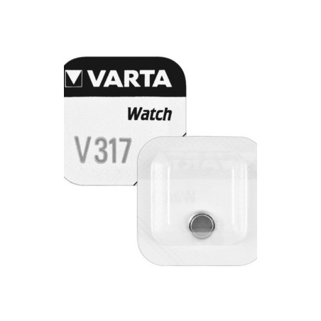 Varta V317 AG0 flache Uhrenbatterie