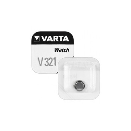 Batterieuhr Varta V321 AG1 flach