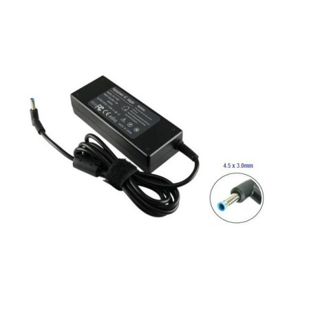 HP laptop power supply 19.5V 4.62A 4.5x3.0mm blue