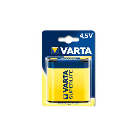 Bateria 4,5V 3R12 Varta Superlife