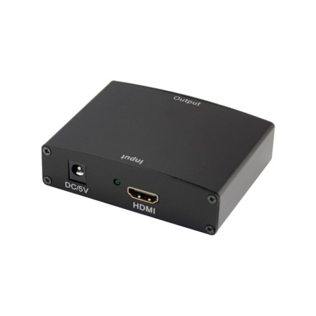 HDMI to VGA+audio converter