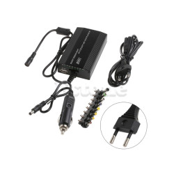 Alimentator laptop universal 100W 220V/12V+USB