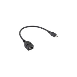 Kabel OTG USB-Buchse - Mini-USB-Stecker 20 cm