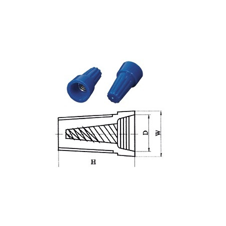 Twist wire connector SP2 set100