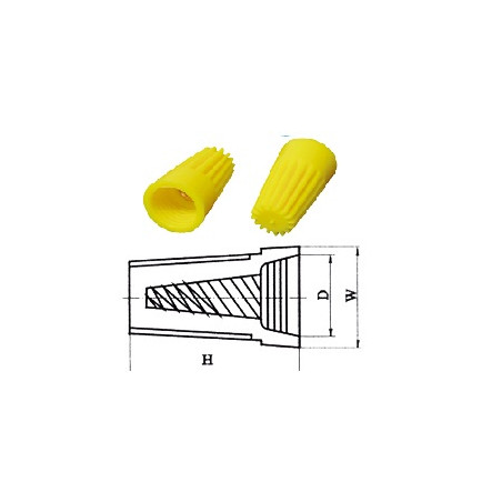 Twist wire connector SP4 set100