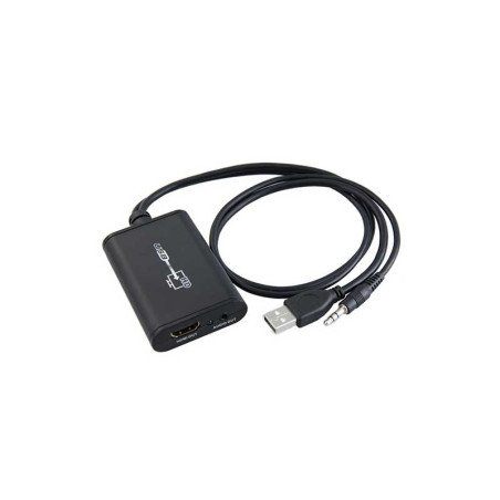 Konwerter USB+audio na HDMI/DVI