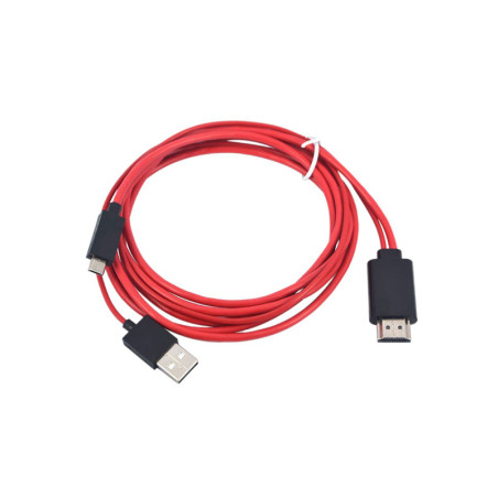 Cable MHL HDMI-microusb 1.8m