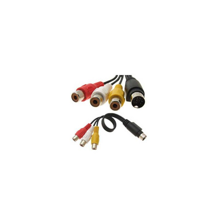 Kabel 9-pin na 3RCA