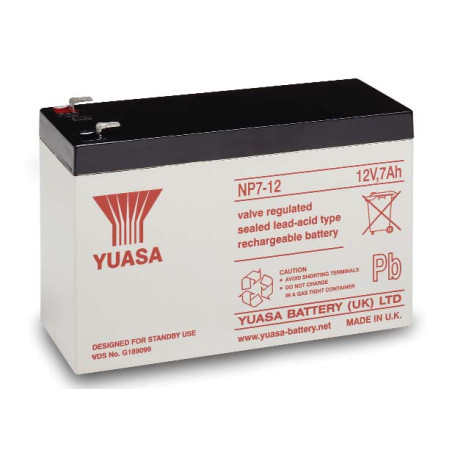 Blei-Säure-Batterie 12V 7A Yuasa