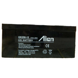 Gelbatterie 12V 250A Alien