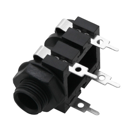 Mufa jack 6.3mm mono mama cablaj