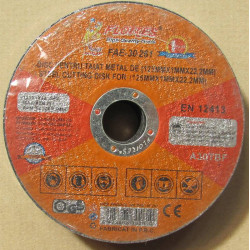 Metal cutting disc (125MMx1MMx22.2MM)