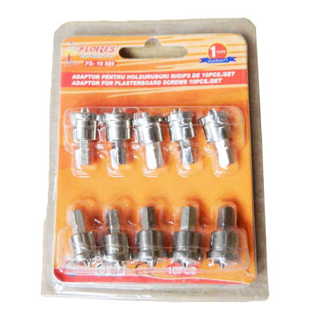 Adapter for drywall screws 10 pcs/set