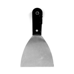 Stainless steel spatula with 1.5" plastic handle