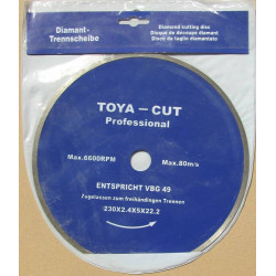 230MM ZAY-CO continuous diamond disc