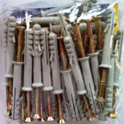 Holsrub with 6MM dowel (4MMx35MM)-50pcs./set