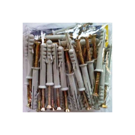 Holsrub with 6MM dowel (4MMx35MM)-50pcs./set