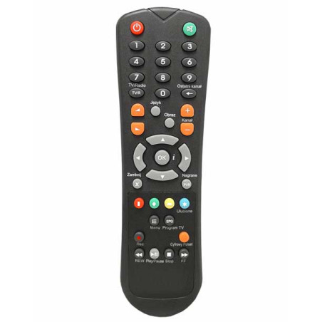 HD-2000 satellite receiver remote control