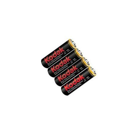 Set of 4 Kodak HeavyDuty R6 batteries