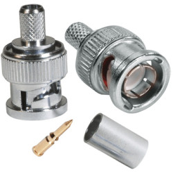 RG59 crimp BNC plug