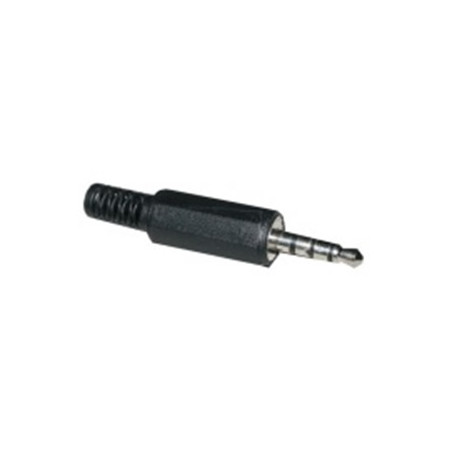 Jack plug 3.5mm 4 contacts