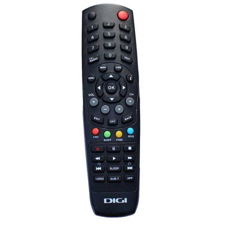 DIGI HD satellite receiver remote control