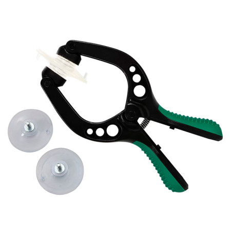 Pliers with suction cup for opening LCD screens BST-009