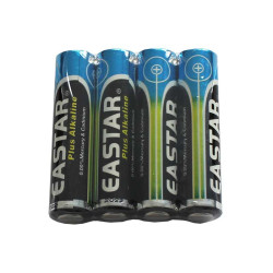 Set of 4 Eastar R3 alkaline batteries