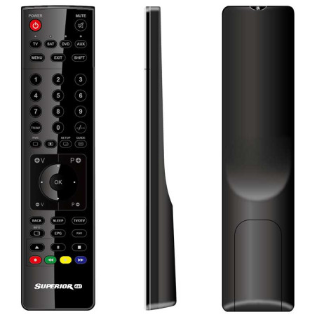 Superior 4in1 slim programmable remote control