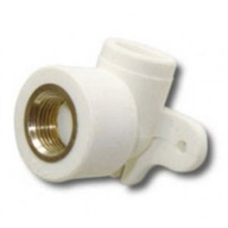 Elbow with sole for PPR of 20mm x 1/2 fi