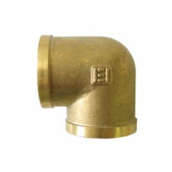 Bronze elbow for water 1 inch no. 2 fi+fi