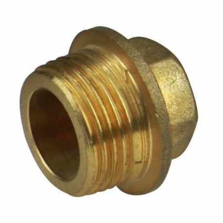 Bronzestecker von 1/2 fe