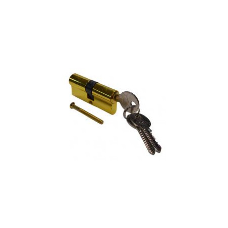 60mm yellow door knob with 5 keys