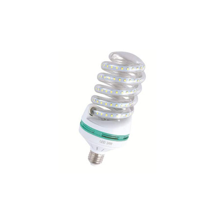 Żarówka LED spiralna, 5W, E27, ciepła biel